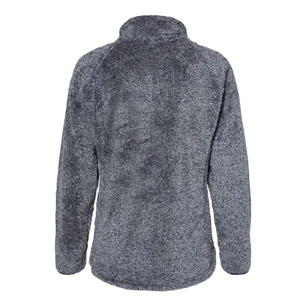 J. America Women's Boundary Shag Frosty Sherpa Full-Zip - J. America Women's Boundary Shag Frosty Sherpa Full-Zip - Image 6 of 6