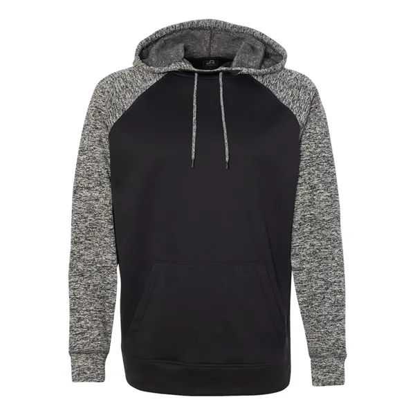 J. America Men's Colorblocked Cosmic Fleece Hooded Sweats... - J. America Men's Colorblocked Cosmic Fleece Hooded Sweats... - Image 1 of 11