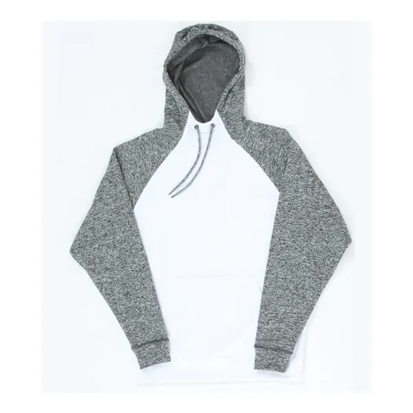 J. America Men's Colorblocked Cosmic Fleece Hooded Sweats... - J. America Men's Colorblocked Cosmic Fleece Hooded Sweats... - Image 11 of 11