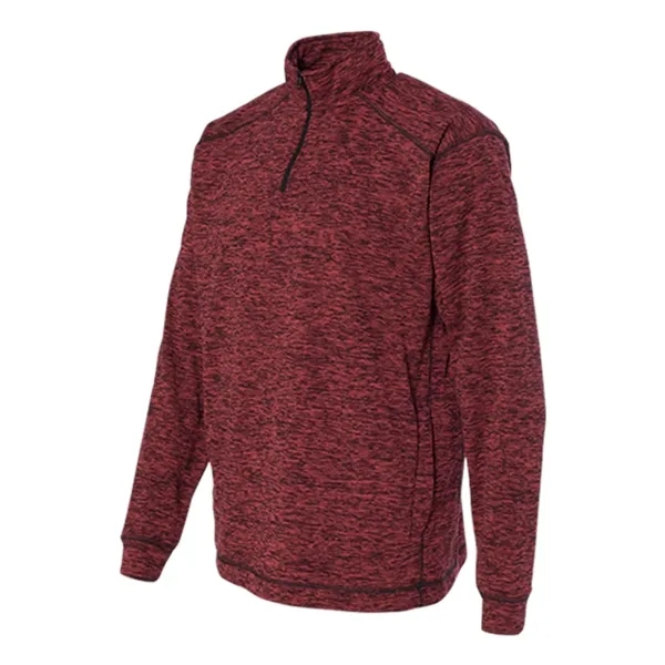 J. America Men's Cosmic Fleece Quarter-Zip Sweatshirt - J. America Men's Cosmic Fleece Quarter-Zip Sweatshirt - Image 8 of 11