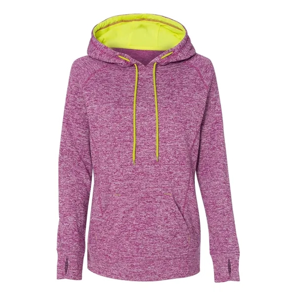 J. America Women's Cosmic Fleece Hooded Sweatshirt - J. America Women's Cosmic Fleece Hooded Sweatshirt - Image 12 of 23