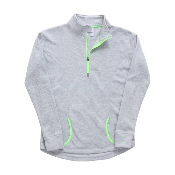 J. America Women's Cosmic Fleece Quarter-Zip Pullover - J. America Women's Cosmic Fleece Quarter-Zip Pullover - Image 13 of 25
