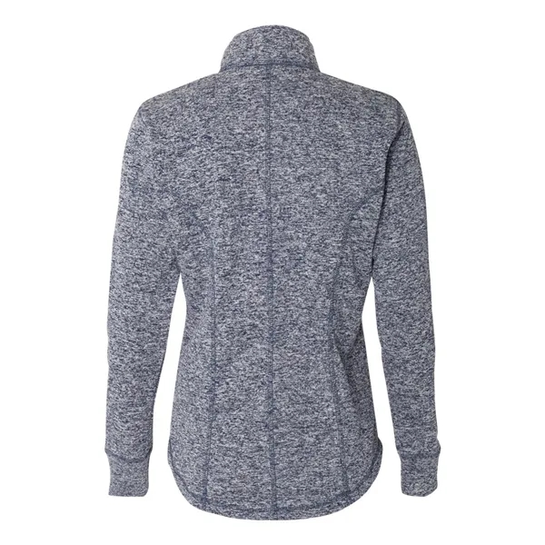 J. America Women's Cosmic Fleece Quarter-Zip Pullover - J. America Women's Cosmic Fleece Quarter-Zip Pullover - Image 18 of 25