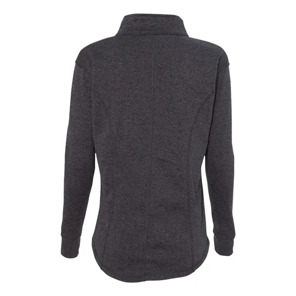 J. America Women's Cosmic Fleece Quarter-Zip Pullover - J. America Women's Cosmic Fleece Quarter-Zip Pullover - Image 21 of 25