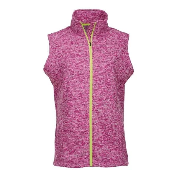 J. America Women's Cosmic Fleece Vest - J. America Women's Cosmic Fleece Vest - Image 8 of 8