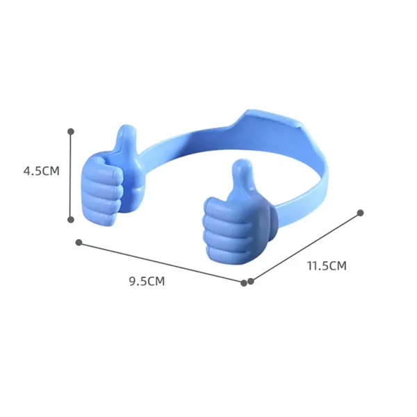 Thumbs Up Flexible Phone Stand for Desk or Promo Use - Thumbs Up Flexible Phone Stand for Desk or Promo Use - Image 1 of 9