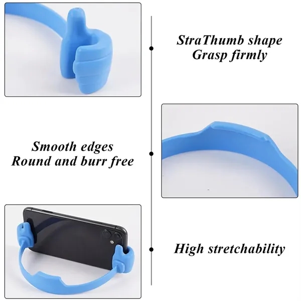 Thumbs Up Flexible Phone Stand for Desk or Promo Use - Thumbs Up Flexible Phone Stand for Desk or Promo Use - Image 3 of 9