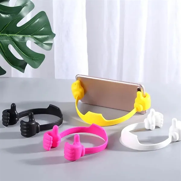 Thumbs Up Flexible Phone Stand for Desk or Promo Use - Thumbs Up Flexible Phone Stand for Desk or Promo Use - Image 5 of 9