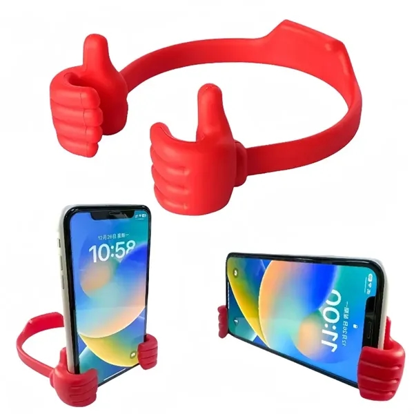 Thumbs Up Flexible Phone Stand for Desk or Promo Use - Thumbs Up Flexible Phone Stand for Desk or Promo Use - Image 7 of 9