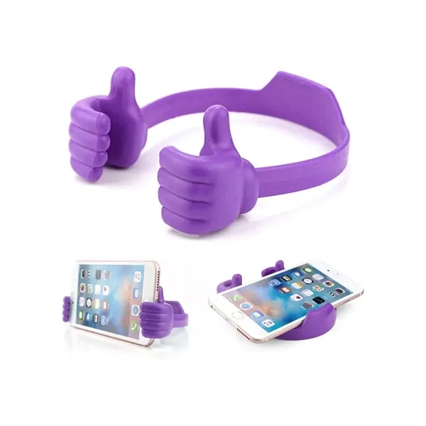 Thumbs Up Flexible Phone Stand for Desk or Promo Use - Thumbs Up Flexible Phone Stand for Desk or Promo Use - Image 9 of 9