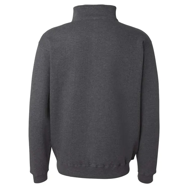 J. America Men's Heavyweight Fleece Quarter-Zip Sweatshirt - J. America Men's Heavyweight Fleece Quarter-Zip Sweatshirt - Image 4 of 7