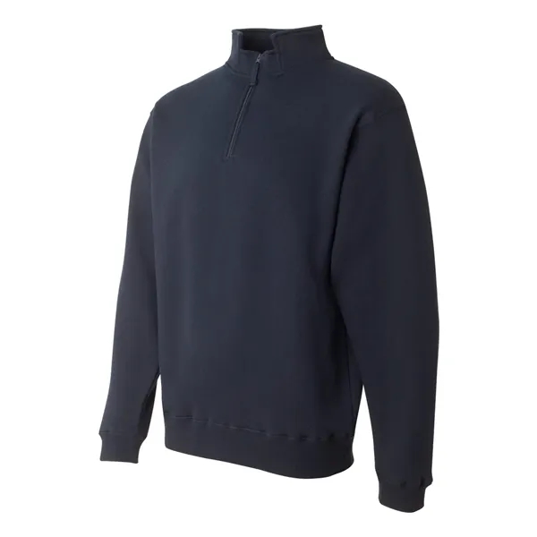 J. America Men's Heavyweight Fleece Quarter-Zip Sweatshirt - J. America Men's Heavyweight Fleece Quarter-Zip Sweatshirt - Image 6 of 7