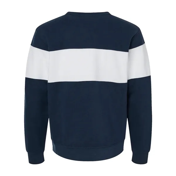 J. America Unisex Varsity Fleece Crewneck Sweatshirt - J. America Unisex Varsity Fleece Crewneck Sweatshirt - Image 4 of 6