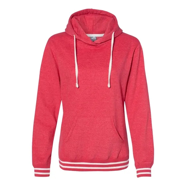 J. America Women's Relay Hooded Sweatshirt - J. America Women's Relay Hooded Sweatshirt - Image 7 of 8