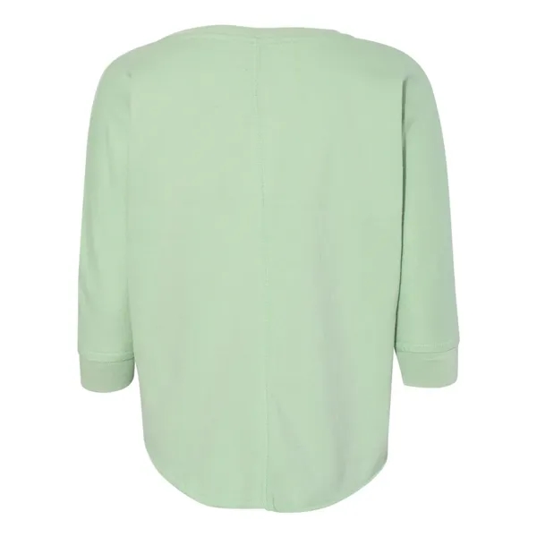 J. America Women's Lounge Fleece Dolman Crewneck Sweatshirt - J. America Women's Lounge Fleece Dolman Crewneck Sweatshirt - Image 4 of 6