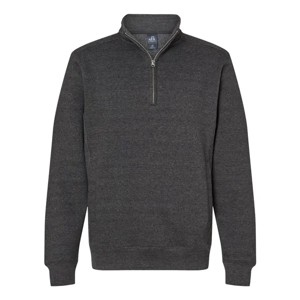 J. America Unisex Heavyweight Fleece Quarter-Zip Sweatshirt - J. America Unisex Heavyweight Fleece Quarter-Zip Sweatshirt - Image 3 of 8