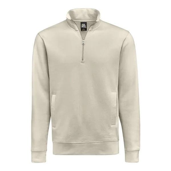 J. America Unisex BTB Fleece Quarter-Zip Sweatshirt - J. America Unisex BTB Fleece Quarter-Zip Sweatshirt - Image 7 of 8