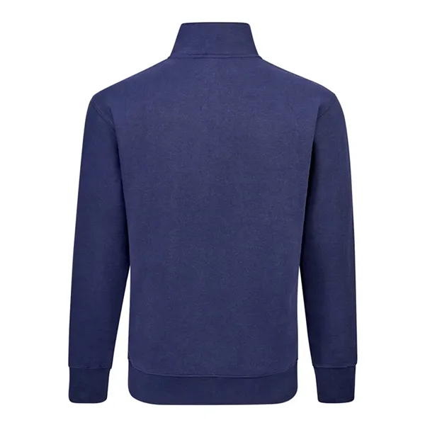 J. America Unisex BTB Fleece Quarter-Zip Sweatshirt - J. America Unisex BTB Fleece Quarter-Zip Sweatshirt - Image 8 of 8