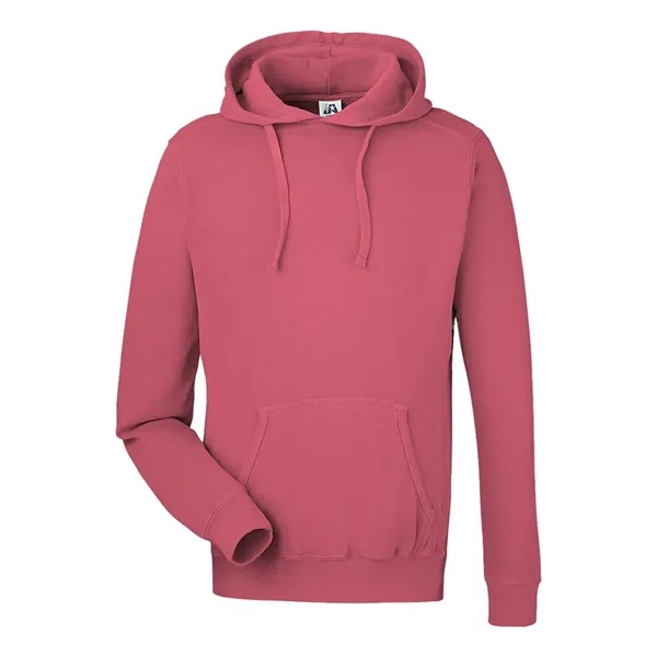 J. America Unisex Pigment-Dyed Fleece Hooded Sweatshirt - J. America Unisex Pigment-Dyed Fleece Hooded Sweatshirt - Image 5 of 12