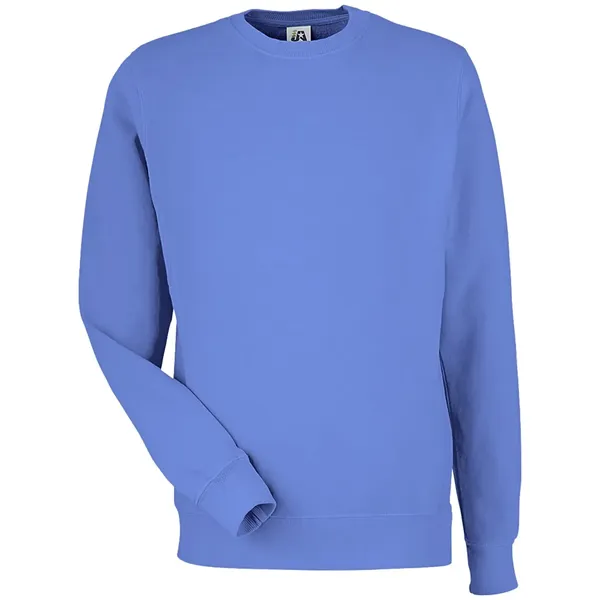 J. America Unisex Pigment-Dyed Fleece Crewneck Sweatshirt - J. America Unisex Pigment-Dyed Fleece Crewneck Sweatshirt - Image 0 of 16