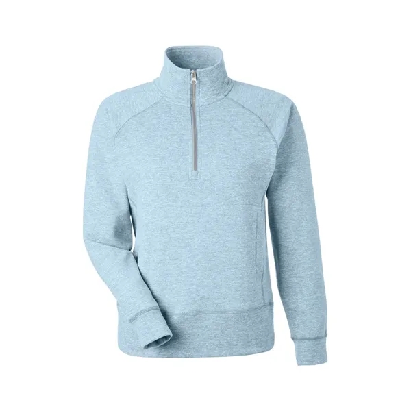J. America Women's Electric Fleece Quarter-Zip Sweatshirt - J. America Women's Electric Fleece Quarter-Zip Sweatshirt - Image 0 of 8