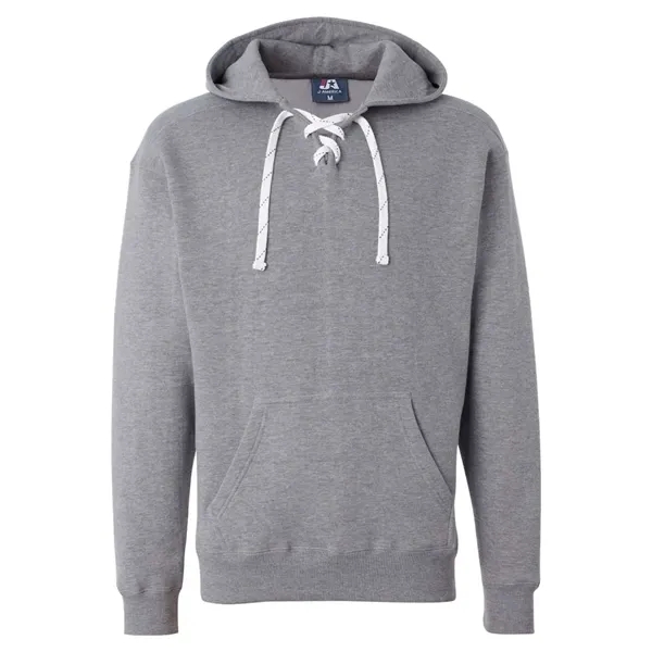 J. America Men's Sport Lace Hooded Sweatshirt - J. America Men's Sport Lace Hooded Sweatshirt - Image 14 of 26