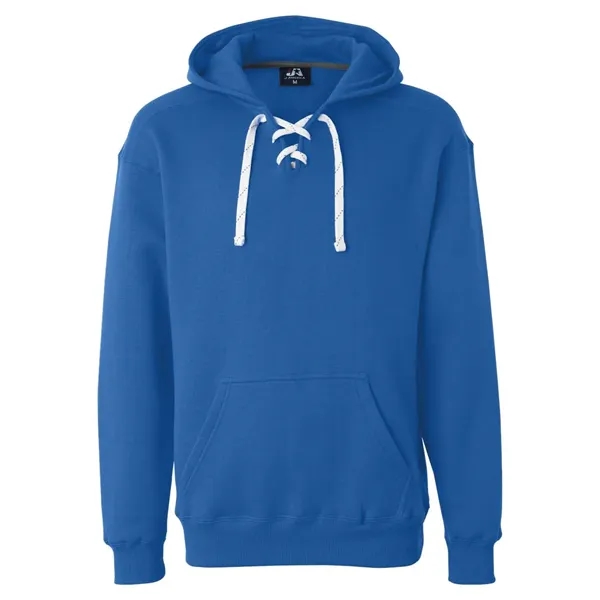 J. America Men's Sport Lace Hooded Sweatshirt - J. America Men's Sport Lace Hooded Sweatshirt - Image 18 of 26