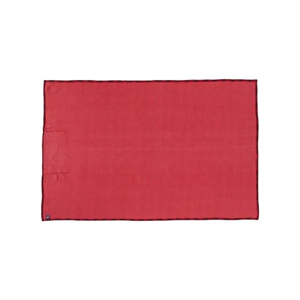J. America Triblend Fleece Blanket - J. America Triblend Fleece Blanket - Image 4 of 8