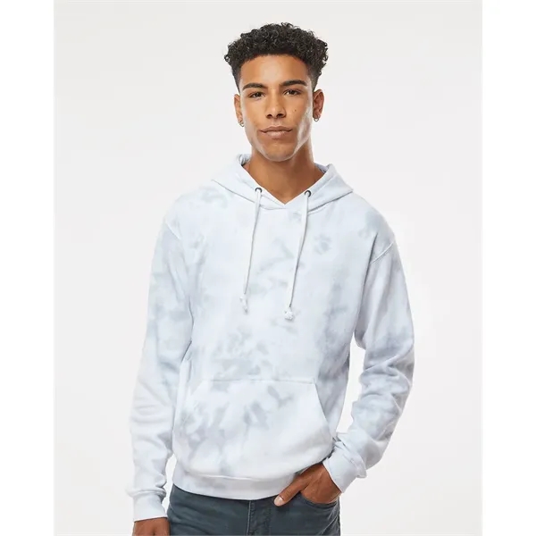 J. America Men's Tie-Dyed Fleece Hooded Sweatshirt - J. America Men's Tie-Dyed Fleece Hooded Sweatshirt - Image 0 of 14