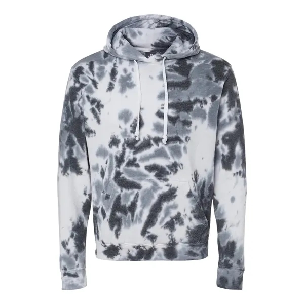 J. America Men's Tie-Dyed Fleece Hooded Sweatshirt - J. America Men's Tie-Dyed Fleece Hooded Sweatshirt - Image 1 of 14