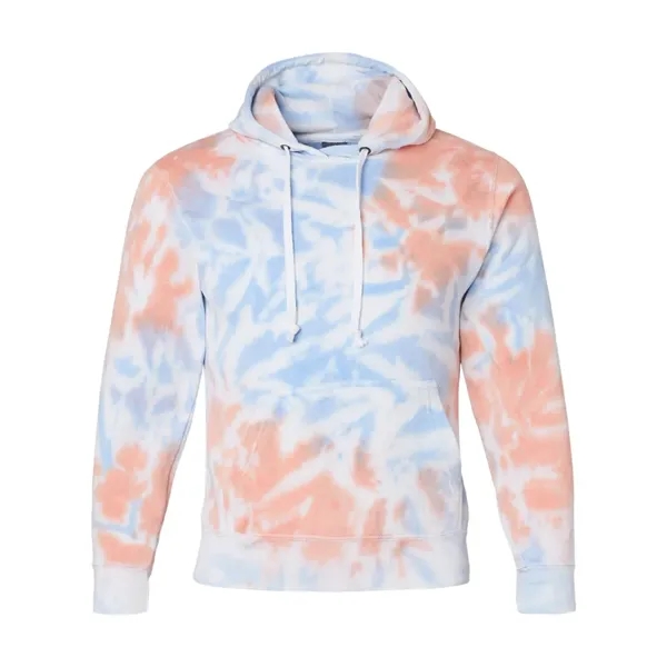 J. America Men's Tie-Dyed Fleece Hooded Sweatshirt - J. America Men's Tie-Dyed Fleece Hooded Sweatshirt - Image 13 of 14