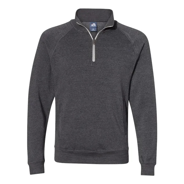 J. America Men's Triblend Quarter-Zip Sweatshirt - J. America Men's Triblend Quarter-Zip Sweatshirt - Image 4 of 18