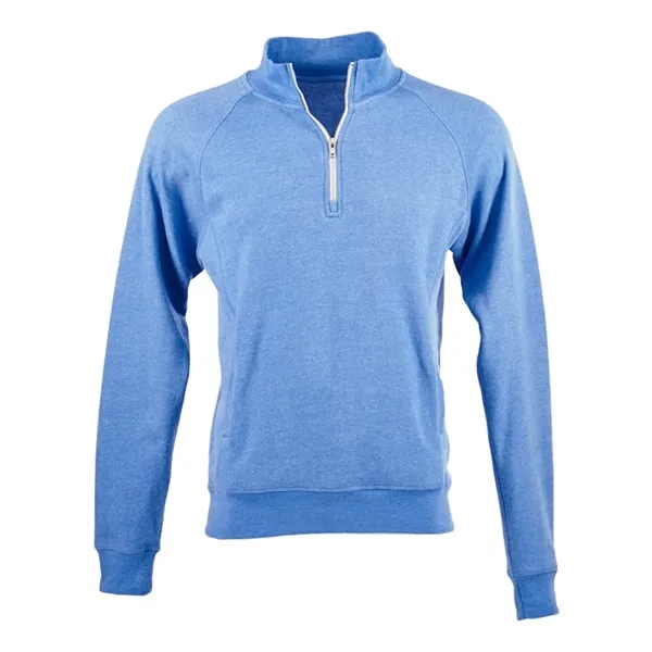 J. America Men's Triblend Quarter-Zip Sweatshirt - J. America Men's Triblend Quarter-Zip Sweatshirt - Image 6 of 18