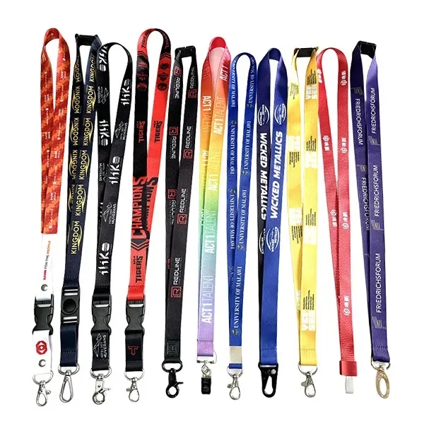 Full Color Lanyard W/ Lobster Hook & Plastic Buckle - Full Color Lanyard W/ Lobster Hook & Plastic Buckle - Image 1 of 1