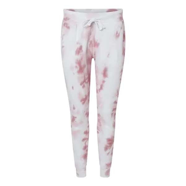 J. America Unisex Tie-Dyed Fleece Joggers - J. America Unisex Tie-Dyed Fleece Joggers - Image 3 of 14