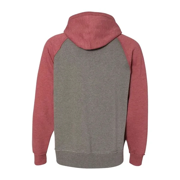 J. America Men's Vintage Heather Hooded Sweatshirt - J. America Men's Vintage Heather Hooded Sweatshirt - Image 14 of 18