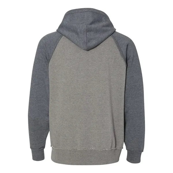 J. America Men's Vintage Heather Hooded Sweatshirt - J. America Men's Vintage Heather Hooded Sweatshirt - Image 16 of 18