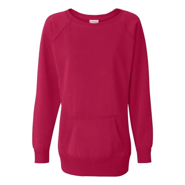 J. America Women's Open Neck Tunic - J. America Women's Open Neck Tunic - Image 4 of 6