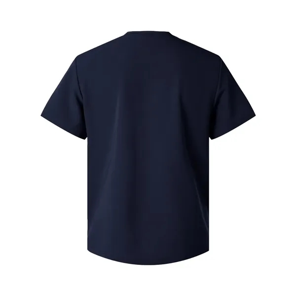 Jaanuu Men's Platt 3-Pocket Scrub V-Neck Top - Jaanuu Men's Platt 3-Pocket Scrub V-Neck Top - Image 7 of 10