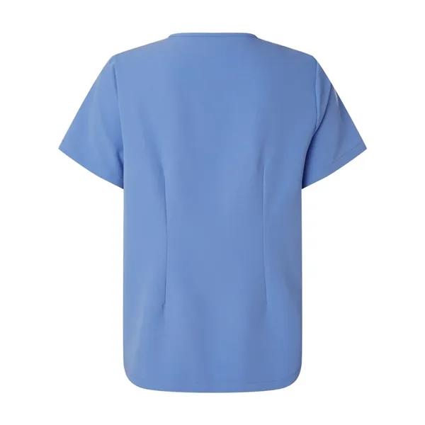 Jaanuu Women's Rhena Essential 1-Pocket Scrub V-Neck Top - Jaanuu Women's Rhena Essential 1-Pocket Scrub V-Neck Top - Image 7 of 12