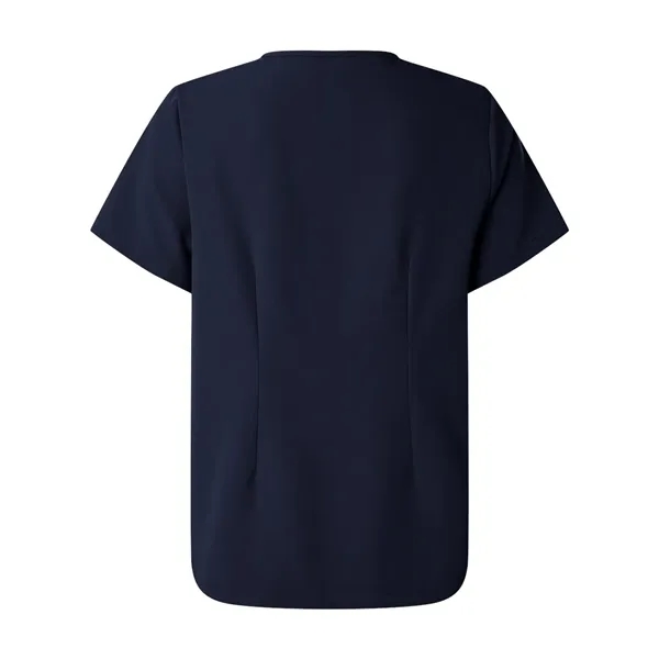 Jaanuu Women's Rhena Essential 1-Pocket Scrub V-Neck Top - Jaanuu Women's Rhena Essential 1-Pocket Scrub V-Neck Top - Image 8 of 12