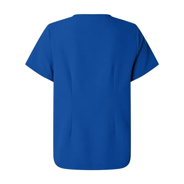 Jaanuu Women's Rhena Essential 1-Pocket Scrub V-Neck Top - Jaanuu Women's Rhena Essential 1-Pocket Scrub V-Neck Top - Image 9 of 12