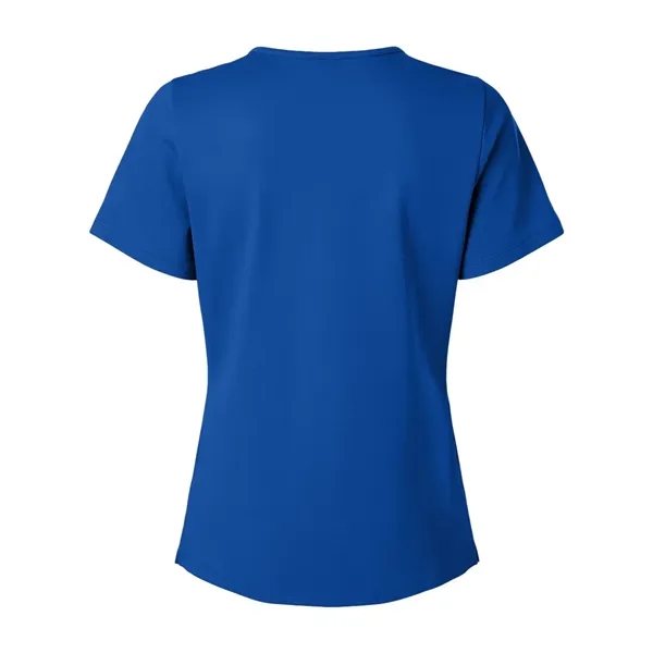 Jaanuu Women's Cesi Ultrasoft Scrub V-Neck Top - Jaanuu Women's Cesi Ultrasoft Scrub V-Neck Top - Image 8 of 12