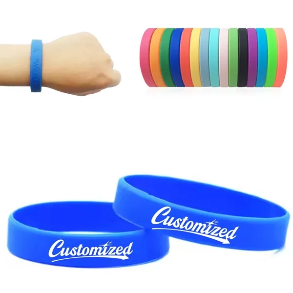 Custom Silicone Bracelets - Custom Silicone Bracelets - Image 0 of 3