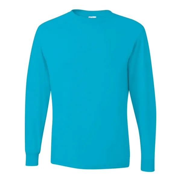 JERZEES Men's Dri-Power® Long Sleeve 50/50 T-Shirt - JERZEES Men's Dri-Power® Long Sleeve 50/50 T-Shirt - Image 16 of 92