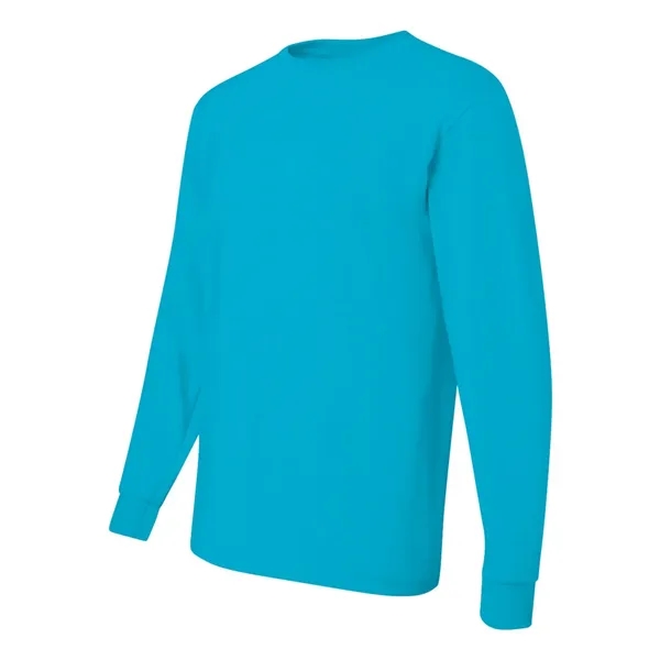 JERZEES Men's Dri-Power® Long Sleeve 50/50 T-Shirt - JERZEES Men's Dri-Power® Long Sleeve 50/50 T-Shirt - Image 17 of 92