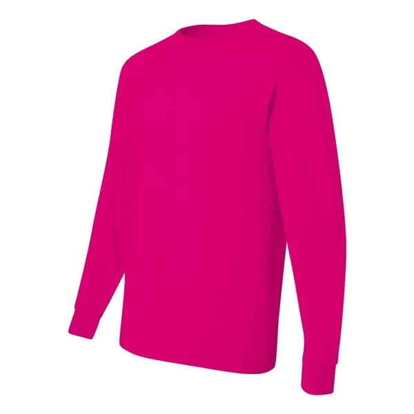 JERZEES Men's Dri-Power® Long Sleeve 50/50 T-Shirt - JERZEES Men's Dri-Power® Long Sleeve 50/50 T-Shirt - Image 32 of 92