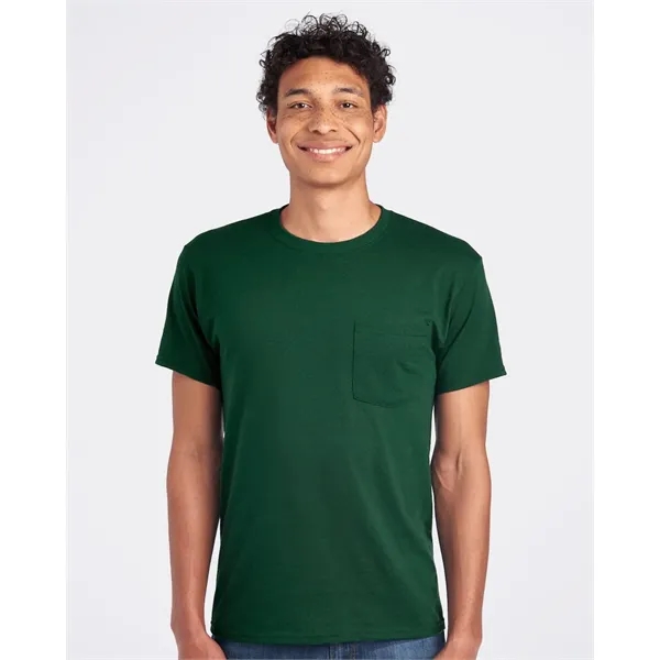 JERZEES Unisex Dri-Power® 50/50 Pocket T-Shirt - JERZEES Unisex Dri-Power® 50/50 Pocket T-Shirt - Image 0 of 42