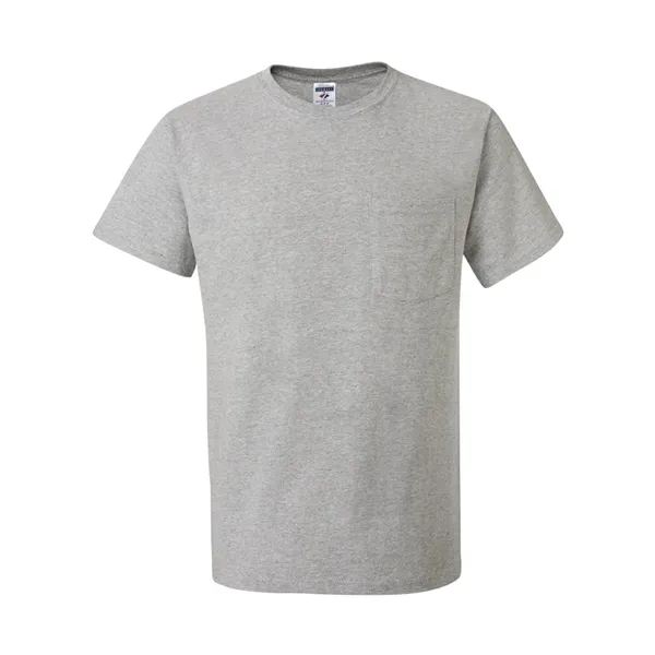 JERZEES Unisex Dri-Power® 50/50 Pocket T-Shirt - JERZEES Unisex Dri-Power® 50/50 Pocket T-Shirt - Image 4 of 42