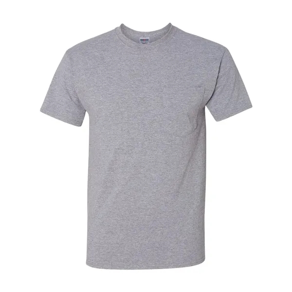 JERZEES Unisex Dri-Power® 50/50 Pocket T-Shirt - JERZEES Unisex Dri-Power® 50/50 Pocket T-Shirt - Image 25 of 42